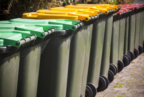 Recycling process in Alperton facilities