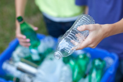 Advanced waste sorting technology in action